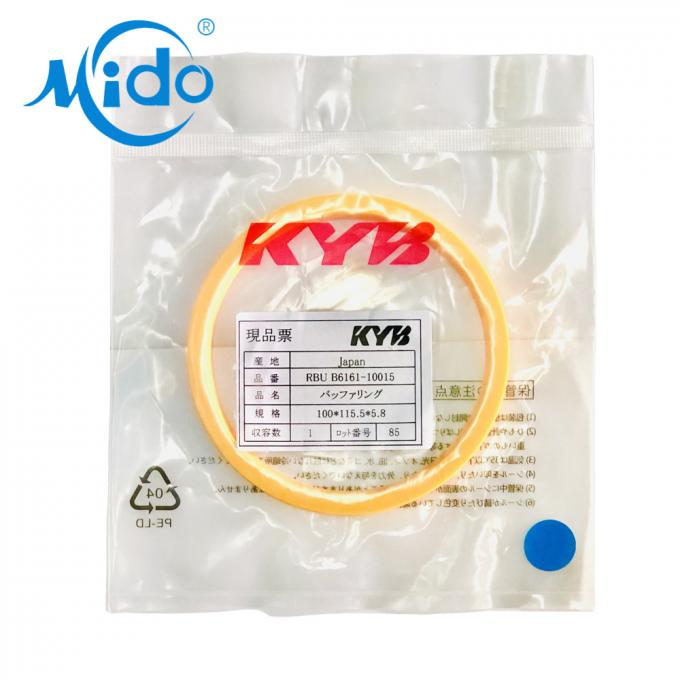 Oryginalne hydrauliczne części zamienne KYB Bufor HBY do cylindra hydraulicznego 100 * 115,5 * 5,8 mm 0