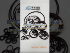 K7V180 Główny zestaw uszczelniający pompy hydrauliczne FKM (VIiton) Wysoka odporność na temperaturę zestaw uszczelniający koparki