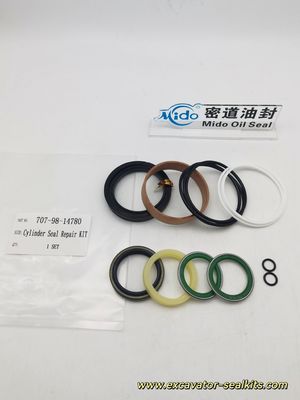 Kompletny zestaw naprawczy uszczelki cylindra NOK 707-98-14780 zapewniający łatwą i wydajną konserwację