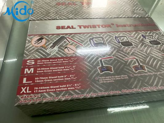 Metalowe gumowe narzędzia uszczelniające profesjonalne zestawy instalacji uszczelniających hydraulicznych wygodne uszczelniacze twister trwałe zestawy naprawy uszczelniaczy