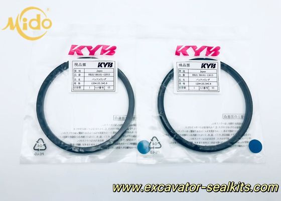 KYB HBY Hydraulic Cylinder Buffer Ring Część zamienna dla koparek - 120 mm ID X 135,5 mm OD X 5,8 mm Grubość - Trwały pierścień zużycia do konserwacji systemu hydraulicznego