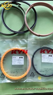 KYB HBY Hydraulic Cylinder Buffer Ring Część zamienna dla koparek - 120 mm ID X 135,5 mm OD X 5,8 mm Grubość - Trwały pierścień zużycia do konserwacji systemu hydraulicznego