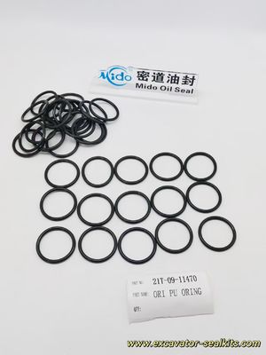 Pierścień uszczelniający Premium Komatsu PU 21T-09-11470 | Przewyższa standardowe gumowe pierścienie uszczelniające