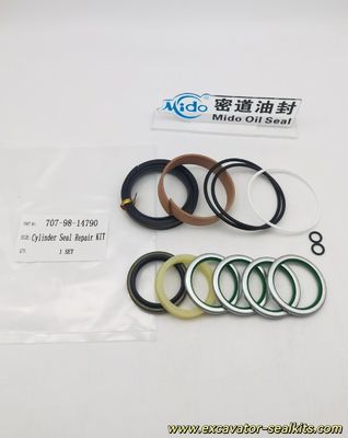 Zestaw naprawczy uszczelki cylindra do dużych obciążeń 707-98-14790 z wysoką temperaturą | Uszczelki odporne na ścieranie