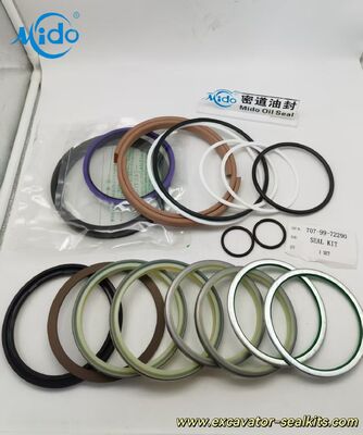 Oryginalny zestaw uszczelek cylindra hydraulicznego Komatsu | Nr części 707-99-72290