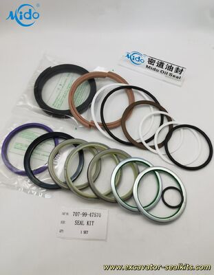 Zestaw uszczelek cylindra hydraulicznego Komatsu OEM | Oryginalna część 707-99-47570