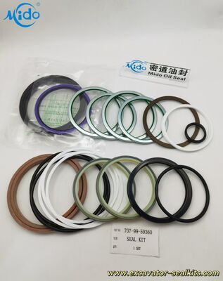 Oryginalny zestaw uszczelek do siłownika hydraulicznego Komatsu | 707-99-59360