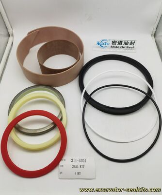 211-5304 Zestaw uszczelek siłownika hydraulicznego do ładowarki kołowej Caterpillar 988G | Naprawa wycieków